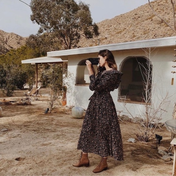 Christy Dawn Navy Floral Dress - Picture 8 of 9